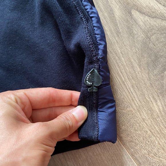 Hugo Boss Navy Cotton Knit Half-Zip Sweater - Picture 4 of 14